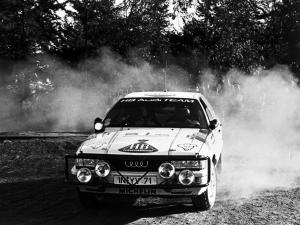 Audi 200 Quattro Group A Rally Car 1987 года 